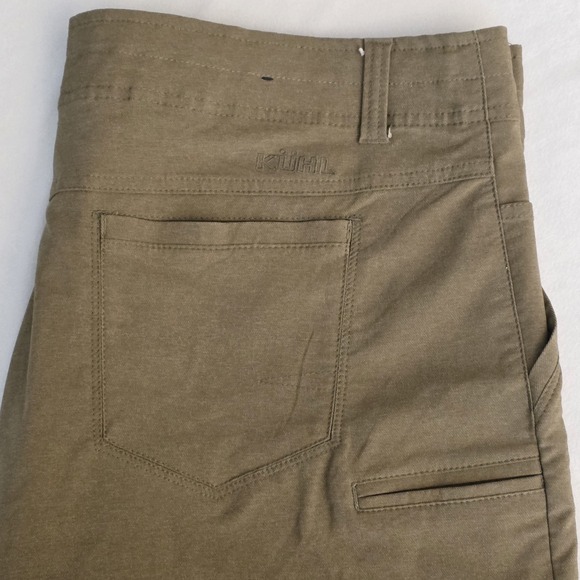 Kuhl Other - Kuhl Shift Amphibia Men Brown Khaki Drawstring Shorts Quick Dry Stretch Size 40